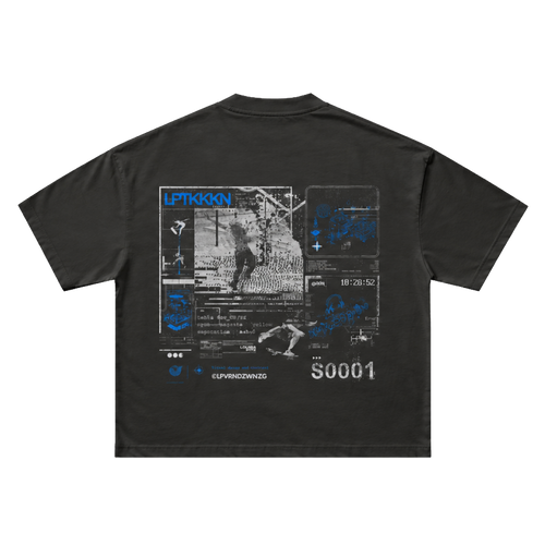 LOUISA PITZ HEAVY FADED TEE