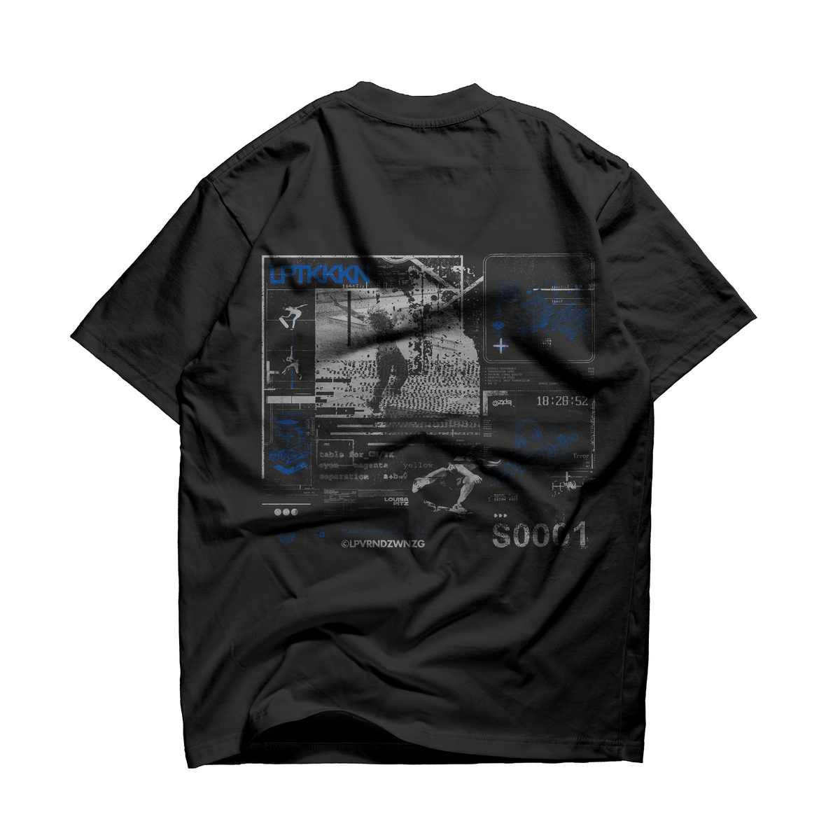 Unisex T-Shirt Schwarz